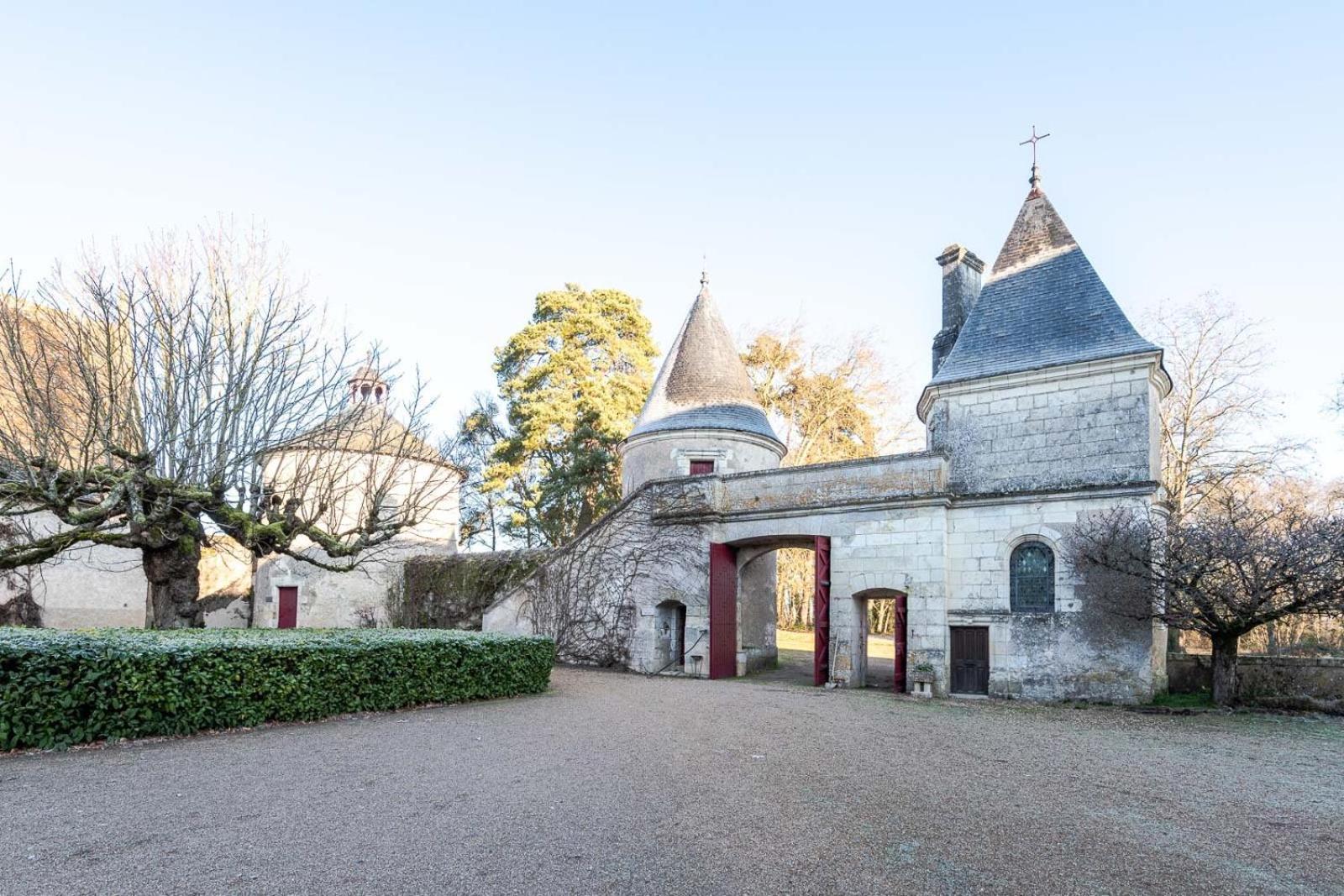 16Th Century Hunting Lodge - Chateau De Nitray Athée-sur-Cher Exterior foto